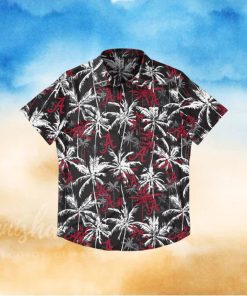 Alabama Crimson Tide Black Floral Hawaiian Shirt