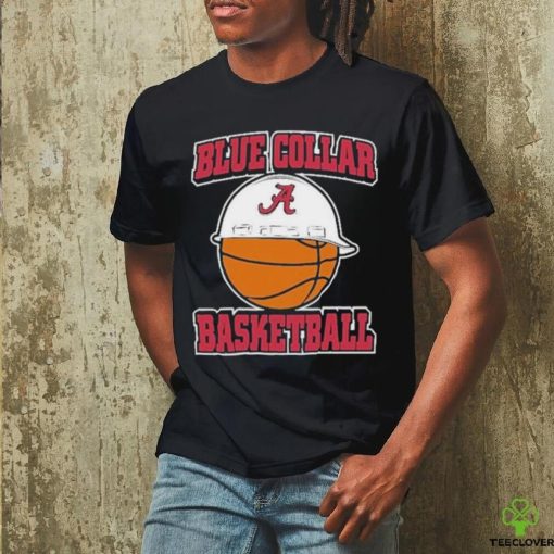 Alabama Crimson Tide Blue 84 Blue Collar Basketball T Shirt