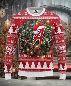 Alabama Crimson Tide Christmas Ugly Sweater 3D Christmas Xmas Sweater