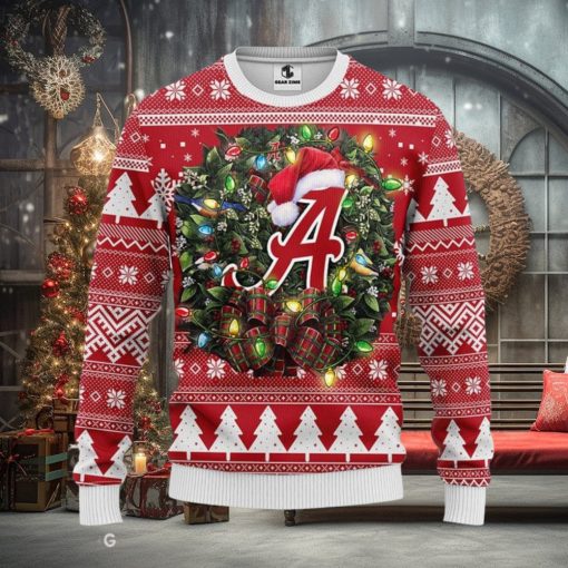 Alabama Crimson Tide Christmas Ugly Sweater 3D Christmas Xmas Sweater