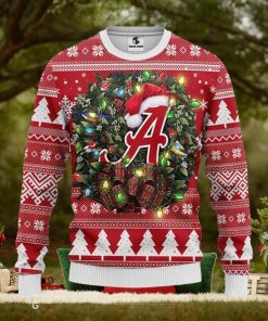Alabama Crimson Tide Christmas Ugly Sweater 3D Christmas Xmas Sweater