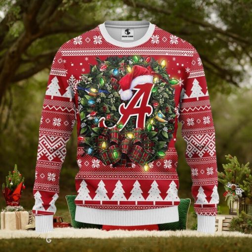 Alabama Crimson Tide Christmas Ugly Sweater 3D Christmas Xmas Sweater
