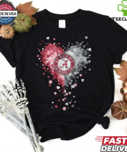 Alabama Crimson Tide Crystal Heart Shirt