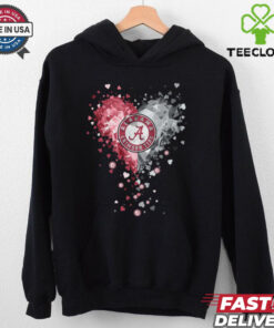 Alabama Crimson Tide Crystal Heart Shirt