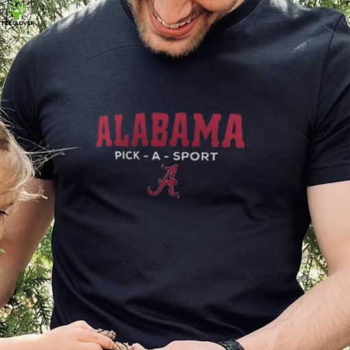 Alabama Crimson Tide Fanatics Branded Personalized Authentic Pick A Sport T Shirt