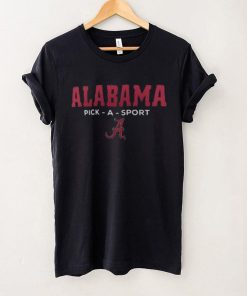 Alabama Crimson Tide Fanatics Branded Personalized Authentic Pick A Sport T Shirt