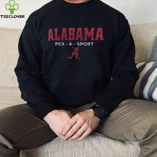 Alabama Crimson Tide Fanatics Branded Personalized Authentic Pick A Sport T Shirt