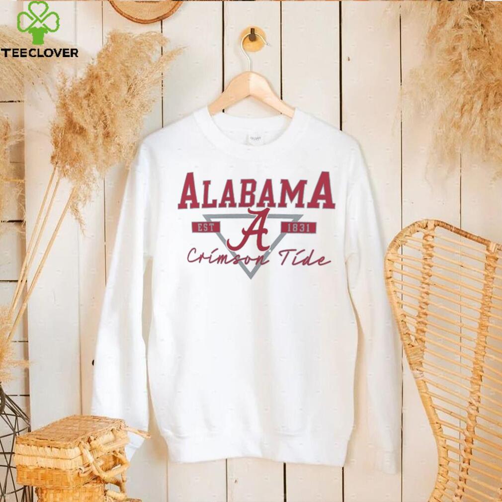 Alabama Crimson Tide Fanatics Branded Triangle Origin T Shirt Alabama Crimson Tide Fanatics Branded Triangle Origin T Shirt