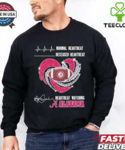 Alabama Crimson Tide Faster Heartbeat When Watching Football Shirt