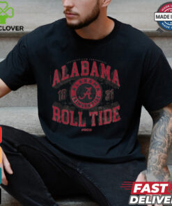 Alabama Crimson Tide Field Arched Wordmark T Shirt