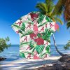 Alabama Crimson Tide Black Floral Hawaiian Shirt