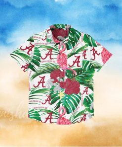 Alabama Crimson Tide Flamingo Hawaiian Shirt