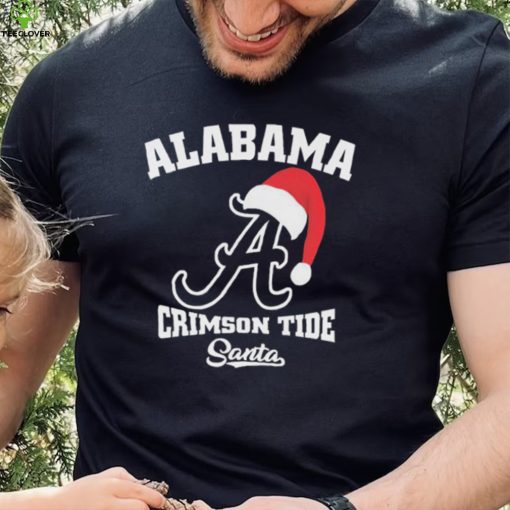 Alabama Crimson Tide Football Santa Hat Christmas Shirt