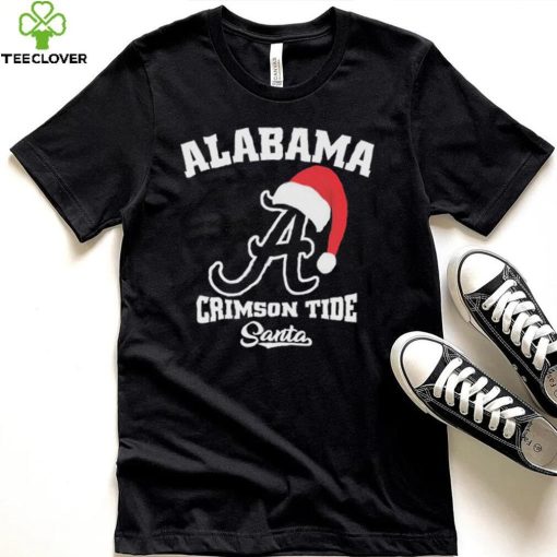 Alabama Crimson Tide Football Santa Hat Christmas Shirt