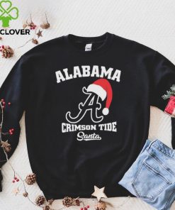 Alabama Crimson Tide Football Santa Hat Christmas Shirt