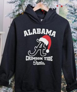 Alabama Crimson Tide Football Santa Hat Christmas Shirt