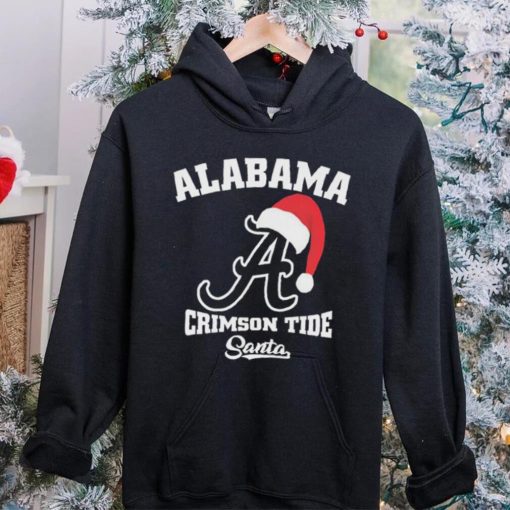 Alabama Crimson Tide Football Santa Hat Christmas Shirt