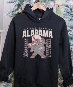 Alabama Crimson Tide Football Vintage Inspired Championship Shirt