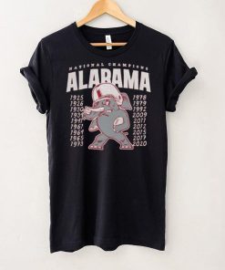 Alabama Crimson Tide Football Vintage Inspired Championship Shirt