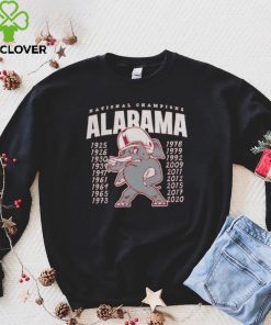 Alabama Crimson Tide Football Vintage Inspired Championship Shirt