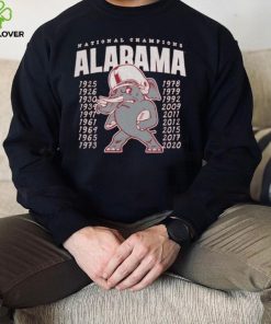 Alabama Crimson Tide Football Vintage Inspired Championship Shirt