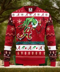Alabama Crimson Tide Grinch Christmas Ugly Sweater