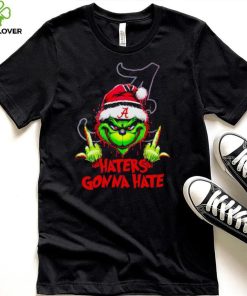 Alabama Crimson Tide Grinch middle finger haters gonna hate shirt