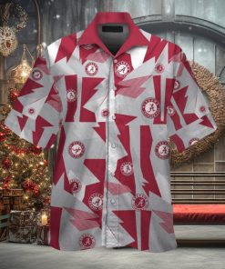 Alabama Crimson Tide Hawaiian Shirt Tropical Elegance Design Short Sleeve