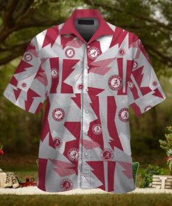 Alabama Crimson Tide Hawaiian Shirt Tropical Elegance Design Short Sleeve