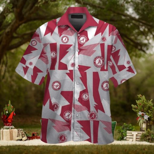 Alabama Crimson Tide Hawaiian Shirt Tropical Elegance Design Short Sleeve