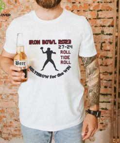 Alabama Crimson Tide Iron Bowl 203 Roll Tide Roll Milthrow For The Win Shirt