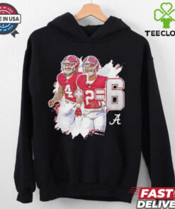 Alabama Crimson Tide Jalen Milroe 4 plus Ryan Williams 2 equals 6 hoodie, sweater, longsleeve, shirt v-neck, t-shirt