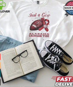 Alabama Crimson Tide Just A Girl In Love With Her Crimson Tide Personalized shirt