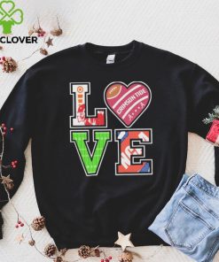 Alabama Crimson Tide Love Football Shirt