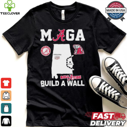 Alabama Crimson Tide MAGA Build A Wall Beat Georgia Shirt