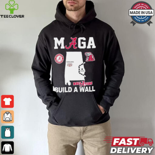 Alabama Crimson Tide MAGA Build A Wall Beat Georgia Shirt