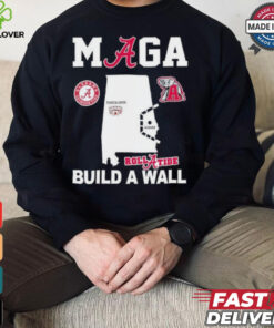 Alabama Crimson Tide MAGA Build A Wall Beat Georgia Shirt