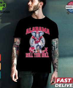 Alabama Crimson Tide Mascot Roll Tide Roll 2024 Shirt