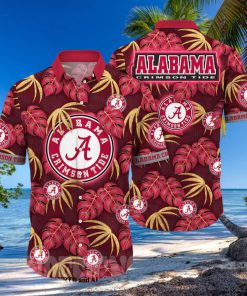 Alabama Crimson Tide NCAA Flower Full Print Classic Hawaiian Shirt