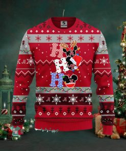 Alabama Crimson Tide NCAA Team HoHoHo Mickey Funny Ugly Christmas Sweater Sport Fans Men And Women Christmas Gift
