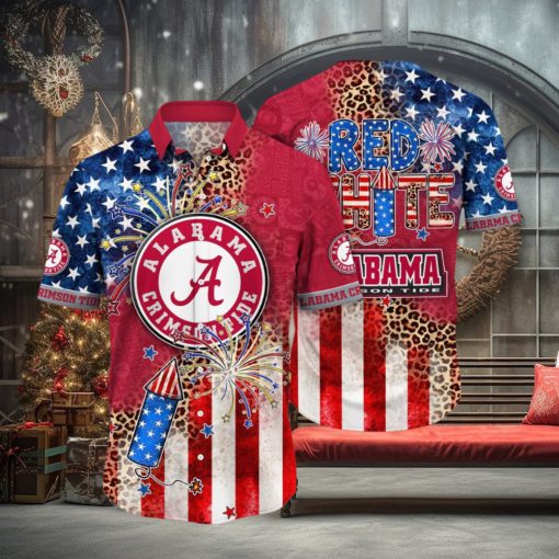 Alabama Crimson Tide NCAA1 Hawaii Shirt Independence Day