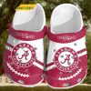 Alabama Crimson Tide Red White Ncaa Crocs