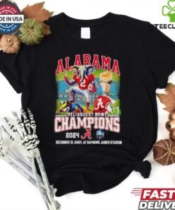 Alabama Crimson Tide Reliaquest Bowl Champions at Raymond James Stadium shirt