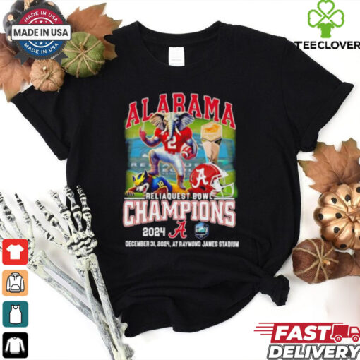 Alabama Crimson Tide Reliaquest Bowl Champions at Raymond James Stadium shirt