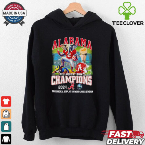 Alabama Crimson Tide Reliaquest Bowl Champions at Raymond James Stadium shirt