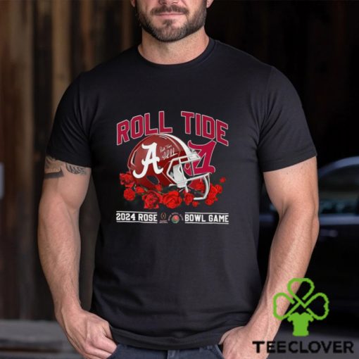 Alabama Crimson Tide Roll Tide 2024 Rose Bowl Game T Shirt