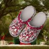 Custom Name Dachshund Hibiscus Dog Crocs for Dachshund Fans