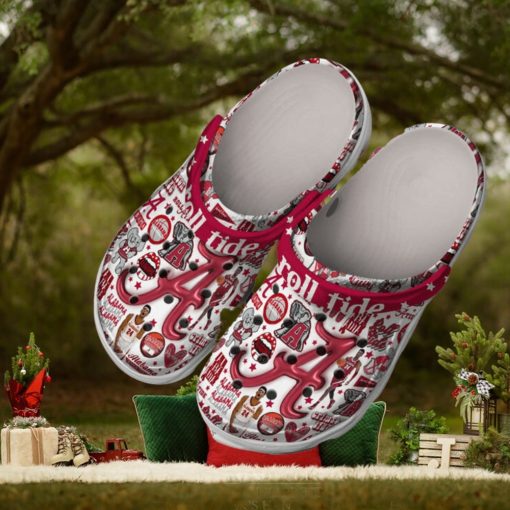 Alabama Crimson Tide Roll Tide Big AI Mascot Crocs Clog Shoes