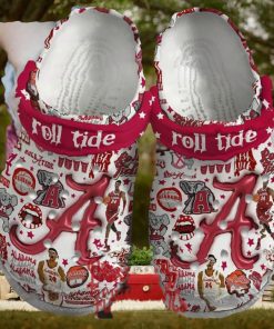 Alabama Crimson Tide Roll Tide Crocs Clog