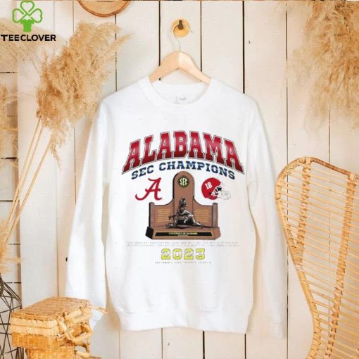 Alabama Crimson Tide SEC champions university of Alabama 2023 champions hoodie, sweater, longsleeve, shirt v-neck, t-shirt